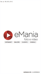 Mobile Screenshot of emania.objectdata.com.br