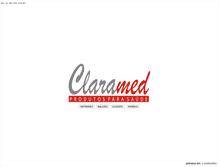 Tablet Screenshot of claramed.objectdata.com.br